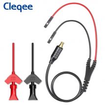 Cleqee MCX-C Tragbares Mini-Taschenoszilloskop, Sonden-Scope-Ausrüstung, MCX-Testsonde, Haken-Testclip für DS202 DS203 DSO201
