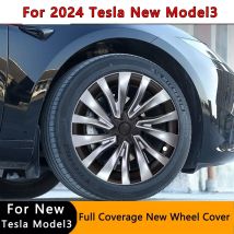 4PCS HubCap for Tesla Model 3 2023 2024 18 Inch Performance Replacement Wheel Cap Automobile Full Rim Cover Accessories