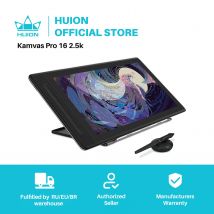 HUION KAMVAS Pro 16 2.5K QHD Tablet graficzny z ekranem QLED w pełni laminowany Tablet graficzny z darmowy długopis baterii, 15.6 cal