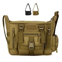 14 Inch Laptop Shoulder Bag Men Sports Bags Man Tactical Single Backpack Men's A4 Document Molle Messenger Bag