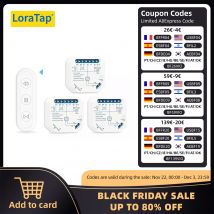 Tuya Smart Life Modulo interruttore tenda telecomando tende tapparella RF + WIFI App timer Google Home Aelxa Echo Smart Home