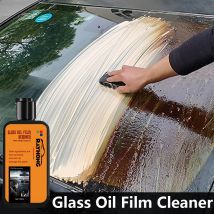 Dispositivo per la rimozione della pellicola dell'olio per vetro dell'auto, composto per lucidatura del vetro, detergente per parabrezza, lucidatura del vetro dell'auto, finestrino trasparente,
