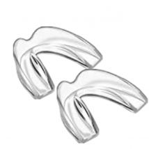 2 Dental higiena jamy ustnej dostosowane Moldable usta noc straż do szlifowania zębów bruksizm Sport Athletic wybielanie tacy szelki