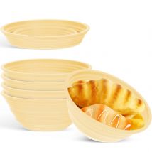 Silikon Banne ton Brot Proof körbe 9 Zoll runde und 10 Zoll ovale zusammen klappbare Sauerteig Backkorb Brot Back zubehör
