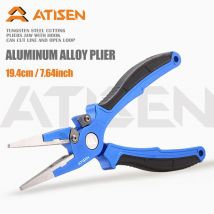 Piscifun Angel zange, ultraleichte Aluminium-Angel zange mit Wolframstahl-Geflechts ch neidern, Scheide an