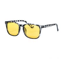 SHINU Marke Nachtsichtbrille Auto Fahrbrille Nachtsicht Polarisierte Gelbe Linse Sehen Sie sich klar in der Nacht Quadratische Brille