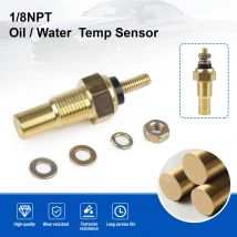 Universal Wasser Kühlmittel Öl Temp Sensor Temperatur 1/8 Npt Elektrische Sender Übertragung Sensor Elektrische Gauge 0-300f Heißer Verkauf