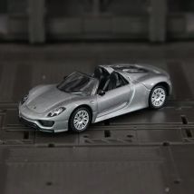 1: 61 Simulation Zinc Alloy Porsche 918 Spyder, Static Model, Metal Collectibles Gift Car