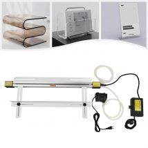 Piegatrice in plastica acrilica PVC da 24 pollici/60 cm con staffa regolabile, piegatrice per riscaldatore acrilico, piegatubi per fogli di plastica