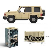 PB8850 LC78 Land Cruiser Pojazd Terenowy Klocki Konstrukcyjne Model Samochodu 1:32 Zabawka dla Dorosłych i Dzieci DIY Edukacyjny Prezent do Składania