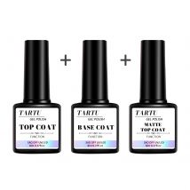 8Ml Funkcjonalny żelowy zestaw do zdobienia paznokci z bazą i diamentową powłoką, matowy lakier do paznokci Soak Off Gel Nail Polish do narzędzia do zdobienia paznokci