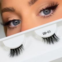 Natural Lashes New Half Cat Eye Mink Lashes Free Shipping Items Faux Cils Makeup 3d False Eyelashes