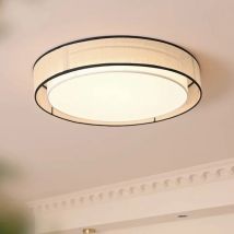 LED Schlafzimmer Deckenleuchte Studie Wohnzimmer LED Lampen Küche Esstisch Beleuchtung kreisförmige Form Stoff Lampenschirm Home Decor