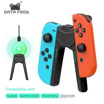 DATA FROG Switch Ladegriff für Griff Ladehalterung für Switch/Switch Lite/Switch OLED Zubehör