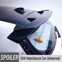 Suv Fließheck Auto Universal Black Carbon Spoiler Flügel Außen Tuning Zubehör Teile für Toyota Honda Mazda VW Benz BMW Audi
