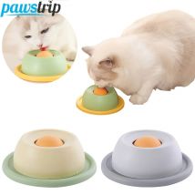 Interaktive Haustier Katze Lecken Lebensmittel Spielzeug Anti-rutsch Pet Slow Feeder für Katzen Lustige Kätzchen Lecken Platte Katze Zubehör