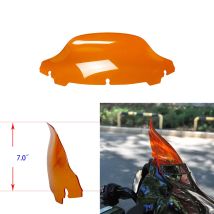 Orange Windschutz scheibe Windschutz scheibe für Harley Touring Street Glide Ultra Limited FLH 2014-up