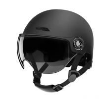 Casco da moto per uomo donna classico scooter retrò mezzo casco vintage ultraleggero ciclismo MTB bici da bicicletta caschi da moto