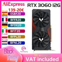 SOYO Nuove schede grafiche da gioco NVIDIA GeForce RTX 3060 12GB GDDR6 192 Bit Desktop GPU Scheda video Componenti del computer