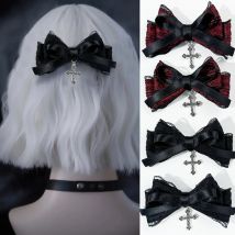 2 pezzi da donna in stile gotico moda strada accessori per capelli squisiti fermagli per capelli clip superiori accessori per capelli versatili