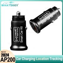 AP200 20W USB Car Charge Phone Charger Fast Charging Type C QC3.0 With iPhone GPS Locator tracker Find My Apple official App