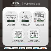 Modulo dimmer luce intelligente WiFi/modulo interruttore Smart Life Tuya APP telecomando funziona tramite Alexa Google Home 1/2 vie 1/2 gang
