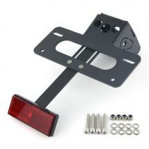 Fit For Kawasaki Z650 Ninja 650 2017-2025 650 KRT ABS Fender Eliminator Kit Rear Tail Tidy License Plate Frame Holder Bracket