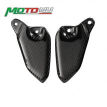 Für Kawasaki Z900RS Z900 RS 2018 2019 2020 Motorrad-Fersenschutzplatten (Ersatz), 100 % Kohlefaser,