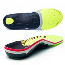 Soletta ortopedica per sollievo dalla fascite plantare Piede piatto Supporto per arco alto Uomo Donna Lavoro Inserto ortopedico Scarpa sportiva Suola per sneaker