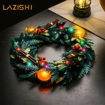 Lazishi LED-Licht 10340 Set geeignet für Kranz bausteine Weihnachts geschenk (nur Beleuchtungs zubehör)