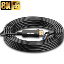 Cavo in fibra ottica 8K HDMI 2.1 8K @ 60Hz 4K @ 120Hz 144Hz, cavo HDMI 8K 48gbps ad alta velocità con Roku TV PS5 Xbox RTX3080 3090