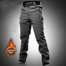 Città da uomo Gargo Inverno Tattico SharkSkin Giubbotti Pantaloni da trekking Pesca Arrampicata Trekking Caccia casual Pantaloni da campeggio M-5XL