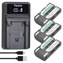 800 mAh SB-LSM80 Kamera-Akku und Ladegerät für Samsung SB-LSM330 SB-LSM320 SB-LSM160 SC-D366 SC-D371 SC-D372 SC-D375 SC-D453