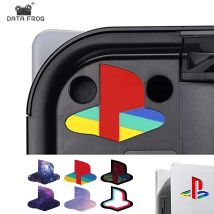 DATA FROG 6pcs Custom Vinyl Decal skin per PS5 Console Logo Underlay Sticker per PS5 Console Disc