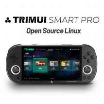 Trimui Smart Pro Console di gioco portatile Schermo IPS da 4.96'' Sistema Linux Joystick Illuminazione RGB Smartpro Lettore di videogiochi retrò Regalo