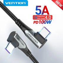 Vention PD 100 W USB Typ C auf USB C Ladekabel für Samsung S10 S20 MacBook Pro iPad Schnellladegerät 4.0 PD Schnellladekabel