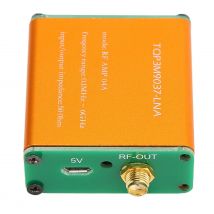 Amplificatore RF Amplificatore a basso rumore a banda intera da 0,1 MHz‐6 GHz Modulo preamplificatore di potenza RF LNA ad alto guadagno professionale da 20 dB