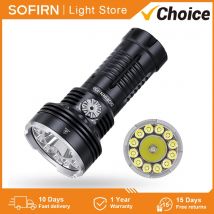 Sofirn IF30 12000lm SFT40 LED Flashlight Powerful 32650 Battery Lanterna USB C Rechargeable Torch Outdoor Light IPX8 Waterproof