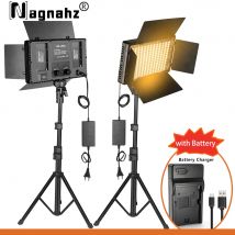 Nagnahz U800 U600 LED-Fotostudioleuchte für Tiktok Youbute Game Live-Videobeleuchtung Tragbare Videoaufzeichnung Fotografielampe
