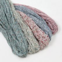 Falten Floral Gedruckt Hijab Schal Für Frau Muslimischen Hijabs Schals Lafy Elegante Wrap Weiche Schalldämpfer Islam Turban Weibliche Schals