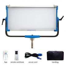 Luz Led de vídeo RGB de 300W, 2800K-9990K RGBW, luz de estudio fotográfico CRI95 Yidoblo AI-3000C DMX, lámpara de Panel de Control remoto