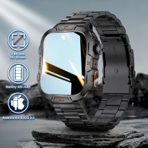 LIGE SOS chiamata di emergenza Smart Watch Rugged Military Men Smartwatch Led torcia Bluetooth Calling Women Outdoor Sports Watch