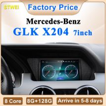 STWEI nuevo precio de fábrica 7 pulgadas Android 14 reproductores Multimedia de coche para Mercedes Benz GLK X204 navegación GPS CarPlay AUTO Bluetooth