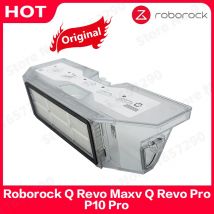 Original Roborock Q Revo Maxv Q Revo Pro P10 Pro Staubbox Ersatzteile Staubsauger Mülleimer Box mit Filterzubehör