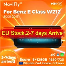 NaviFly MN-X Wireless CarPlay Android Auto Car Radio Multimedia per Benz classe E W212 2009 - 2015 magazzino ue