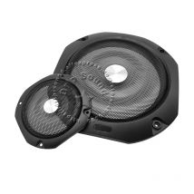 Per 4"/8" pollici per altoparlante audio per auto, copertura in rete, cerchio decorativo, griglia in rete metallica