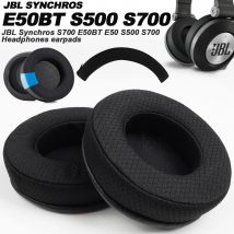 Cuscinetti per auricolari Per JBL Synchros S700 E50BT E50 S500 S700 cuscinetti di ricambio cuffie panno coperture per memoria spugna morbida proteica