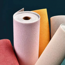 3D-Wandschaum, selbstklebendes PVC, einfarbig, verdickt, wasserdicht, Hintergrund, Renovierung, Leinen, Tapete, Wandaufkleber, Heimdekoration