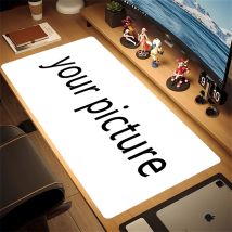 Benutzerdefinierte Kartenspiel-Pad, HD-Mauspad, Computer, große Spielmatte, rutschfester Naturkautschuk-Teppich, Mauspads, Desktop-DIY-Mauspad, 50 x 100 cm