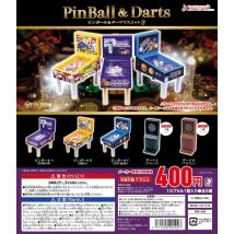 J. Traum Kapsel Spielzeug Flipper & Darts Maschine Maskottchen 2 Bar Casino Miniatur für bjd blythe ob11 gsc Aqua Shooter Figuren